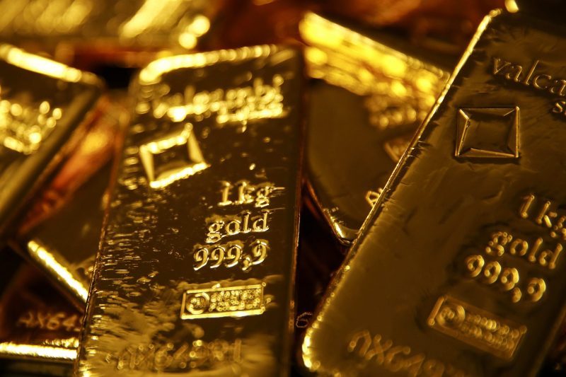 تراجع تداولات العقود الاجلة لاسعار الذهب وسط ترقب البيانات الاقتصادية
