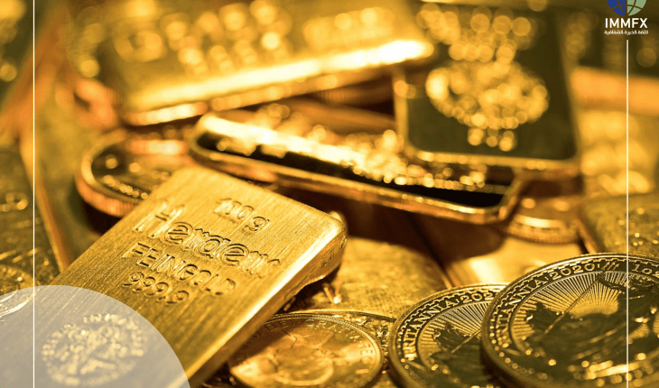 انخفاض العقود الآجلة لأسعار الذهب وسط هبوط الدولار