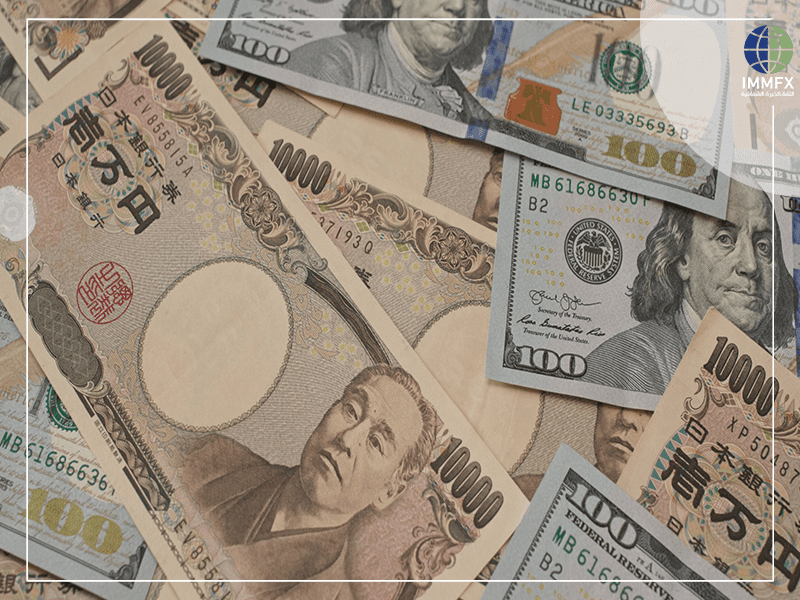 مكاسب الدولار الامريكي مقابل الين الياباني