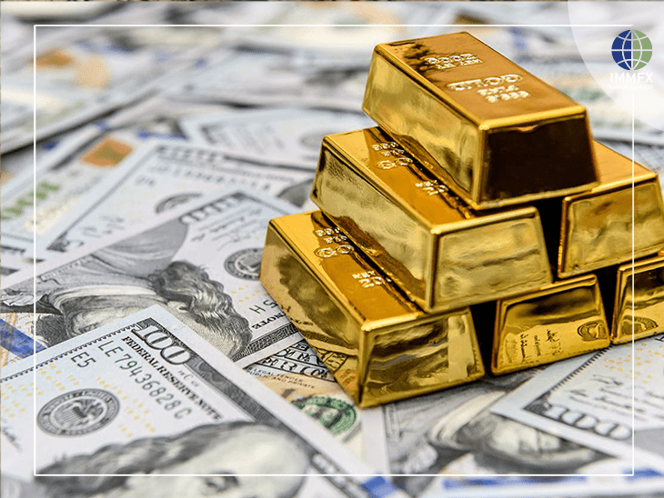 انخفاض اسعار الذهب مع ارتفاع مؤشر الدولار