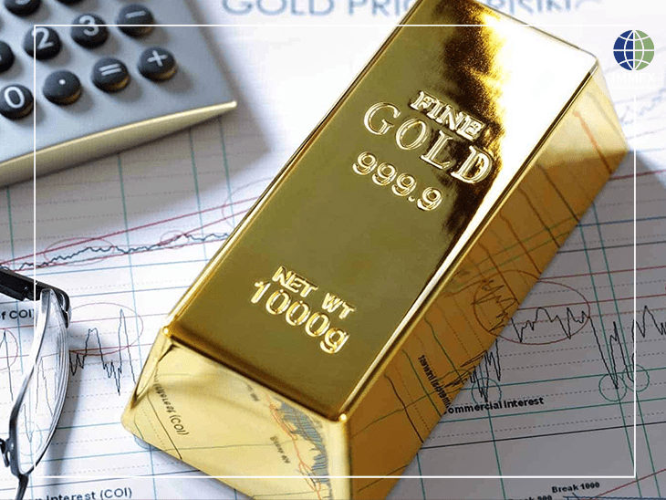 هبوط الذهب بفعل ضغوط الدولار الأمريكي